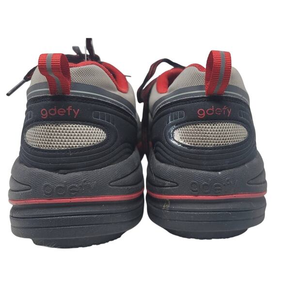 Gdefy Gravity Defyer TB9022MRG-W Grey Red Sneakers Men's Size 15 - Picture 6 of 9